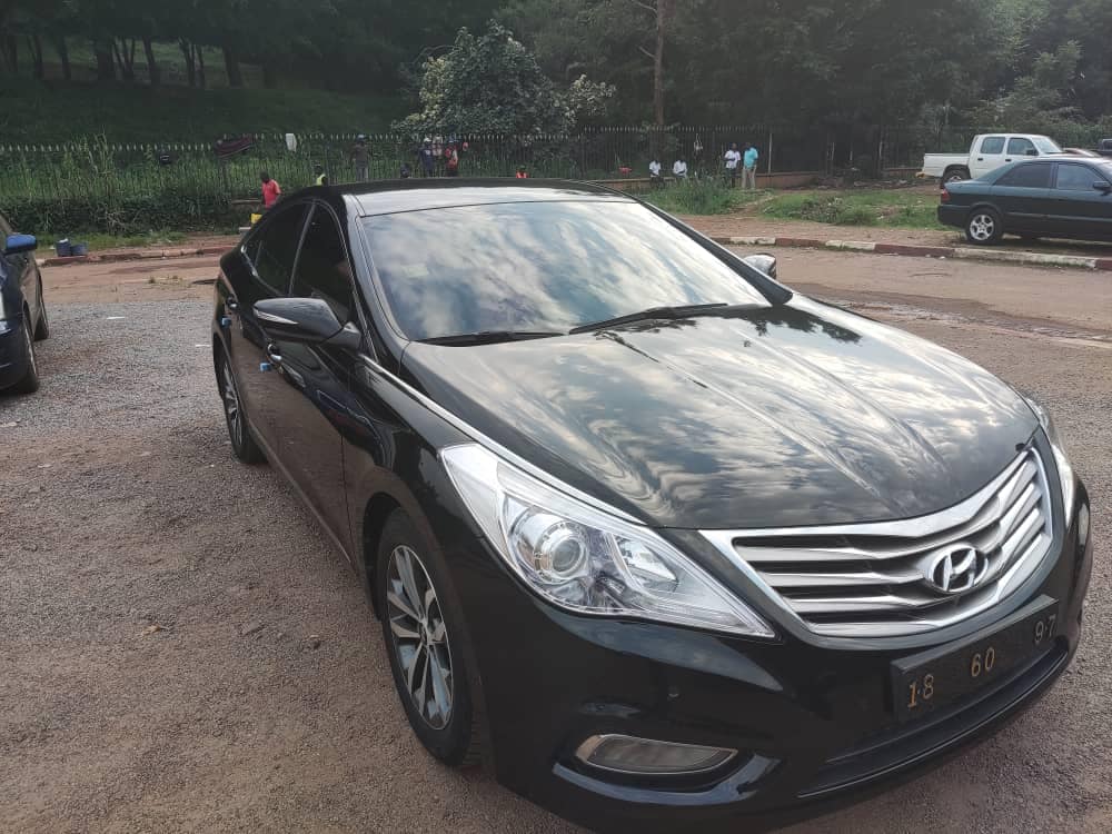 Hyundai Grandeur sedan rental Douala Cameroon comfortable executive vehicle hire